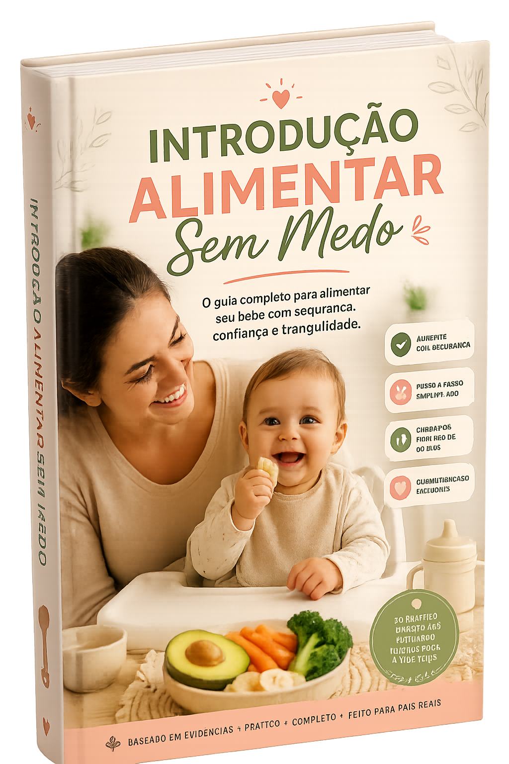 Capa do método Introdução Alimentar Sem Medo